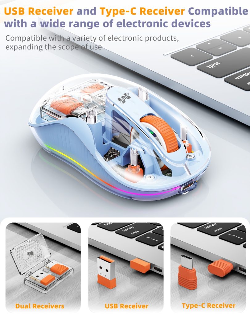 MAYTHOS MT333 Wireless & Bluetooth Mouse
